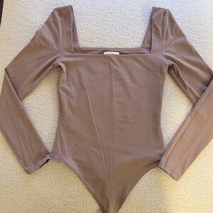 Aritzia square neck bodysuit
